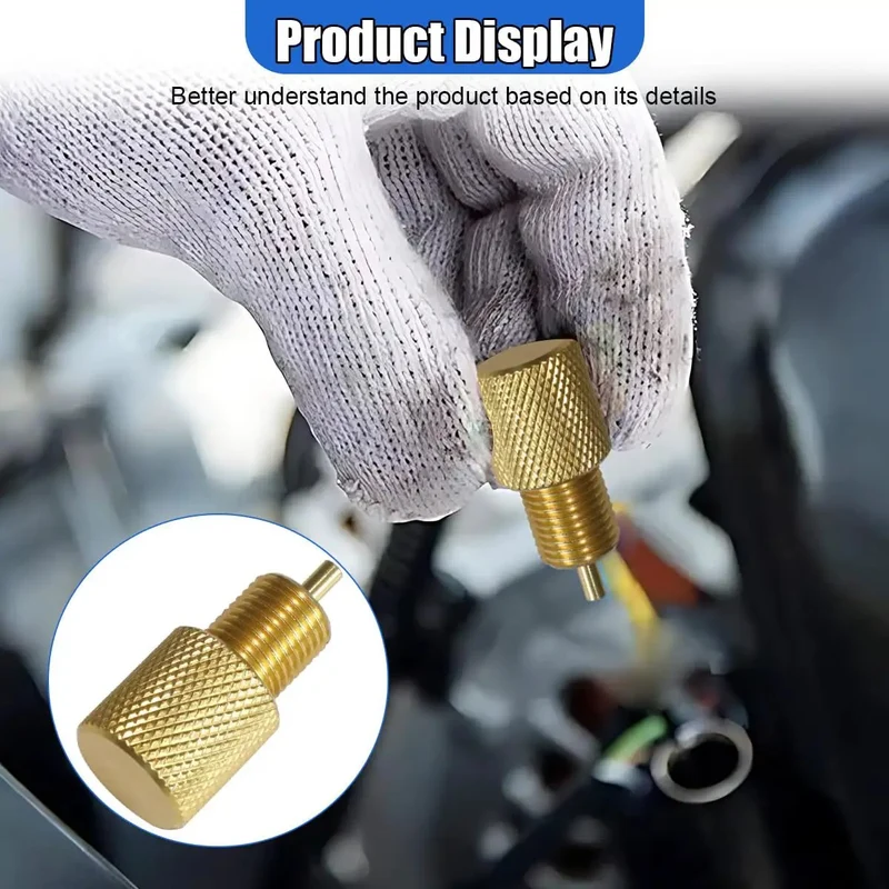 Rock Solid Brake Proportioning Valve Bleeder Tool Gold Finish For Smooth Pressure Control And Hassle Free Brake Fluid Bleeding In Every Weekend Garage Build