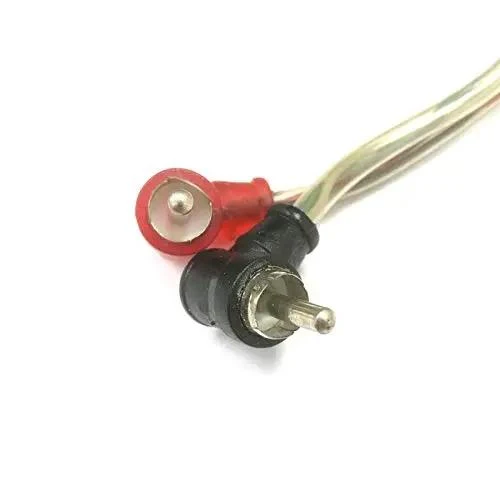 Premium Signal Extension Cable Male To Male Right Angle Two Meter Audio Cord Plug And Play For Gig Nights And Garage Sessions Hella Durable Low Profile Connectors Straight Forward Wiring No Drama Guaranteed Smooth Ride