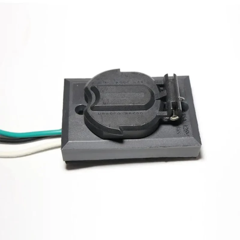 Rugged Ground Outdoor Outlet With Weatherproof Lamp Post Socket Designed For Heavy Duty Jobs Featuring Solid Copper Contacts And Heat Resistant Nylon Body That Installs Without A Sweat And Stands Up To Rough Treatment Daily