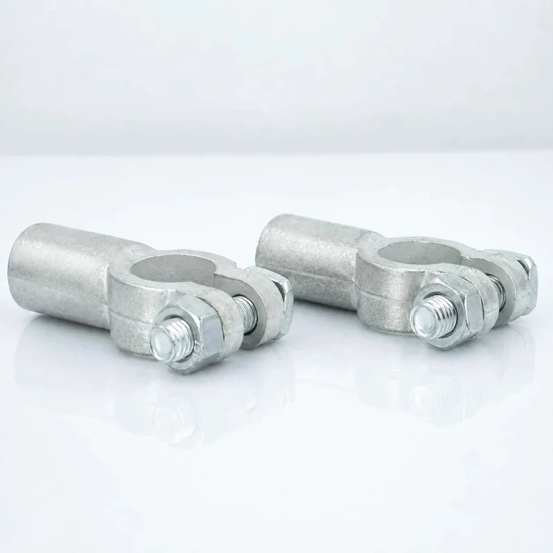 Heavy Duty Battery Terminal Connectors For 2/0 Gauge Wire Positive Negative Top Post Cable Clamps Super Tight Drop In Fit Rock Solid Garage Ready Copper Build With Zero Rust And Quick Hook Up