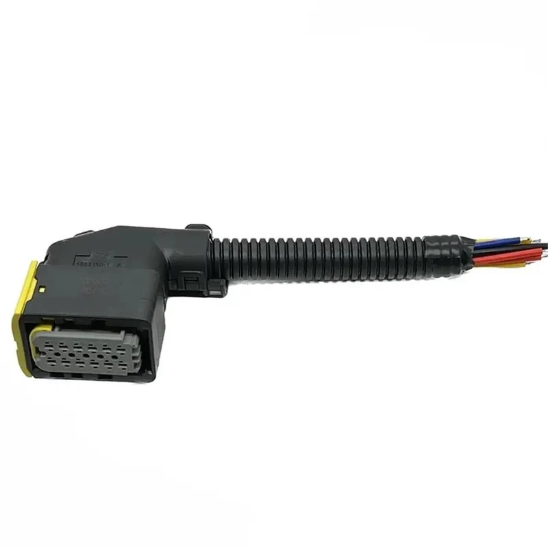 Heavy Duty Abs Sensor Wiring Harness Connector Plug Replacement For Cars And Trucks Compatible With 1 1703639 1 And 2 1703639 1 Plug And Play Installation
