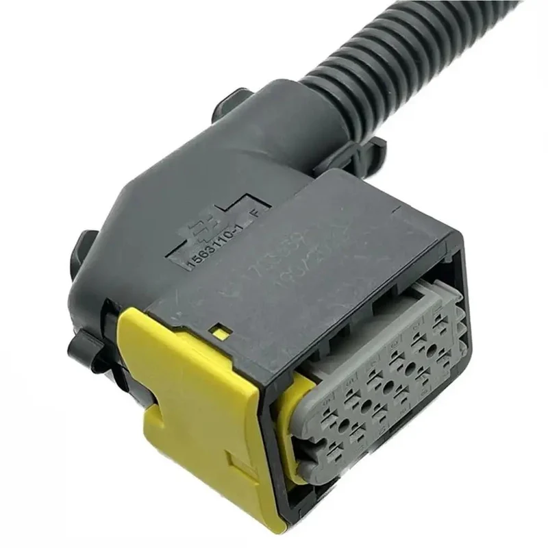 Heavy Duty Abs Sensor Wiring Harness Connector Plug Replacement For Cars And Trucks Compatible With 1 1703639 1 And 2 1703639 1 Plug And Play Installation
