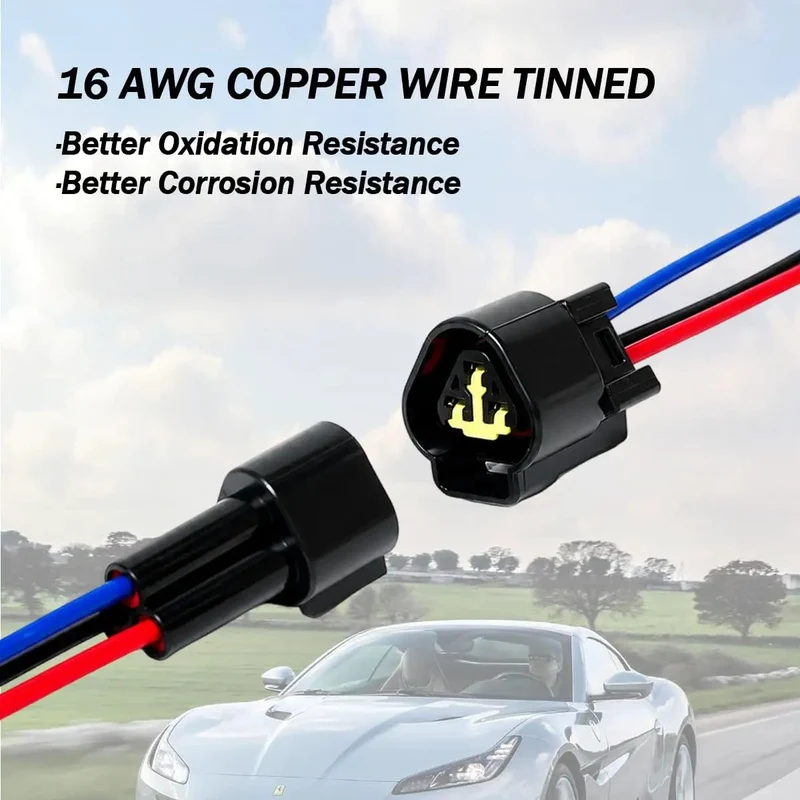 Built Tough Heavy Duty Waterproof Auto Connectors 5 Pack 3 Pin Male Female Wiring Harness Quick Disconnect Terminals Plug And Play For Trucks Suvs And Minivans