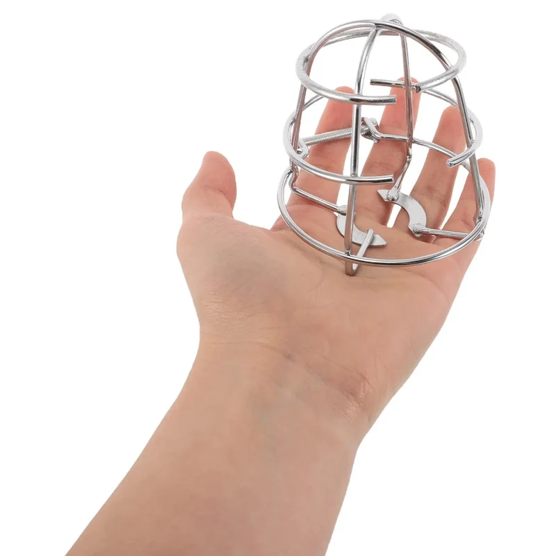 Set Of Four Stainless Steel Fire Sprinkler Cage Guards For Half Inch Heads Heavy Duty Anti Collision Shields Rock Solid Construction No Mess Setup Keeps Your Building Code Essentials Running Tight
