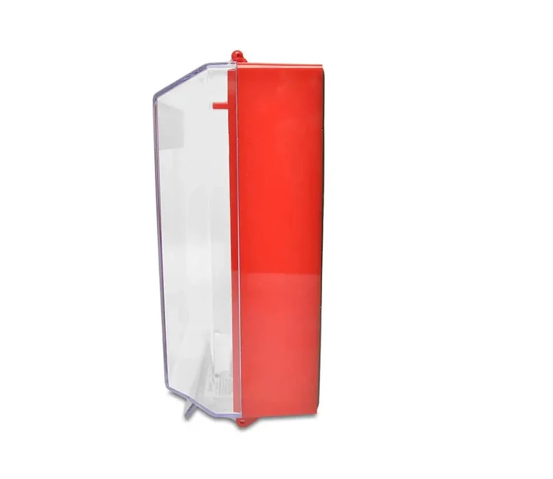 High Vis Wall Case For Fire Sprinkler Shut Off Tool Heavy Duty Polycarbonate Rack Guards Against Accidental Sprinkler Leaks Holds Upright Pendant Sidewall And Recessed Heads Smooth Indoor Outdoor Setup Save The Day In Emergencies