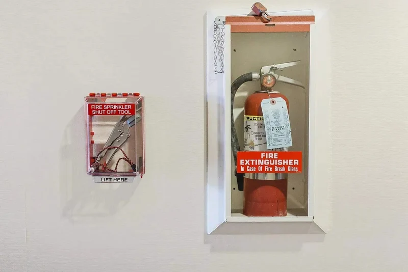 High Vis Wall Case For Fire Sprinkler Shut Off Tool Heavy Duty Polycarbonate Rack Guards Against Accidental Sprinkler Leaks Holds Upright Pendant Sidewall And Recessed Heads Smooth Indoor Outdoor Setup Save The Day In Emergencies