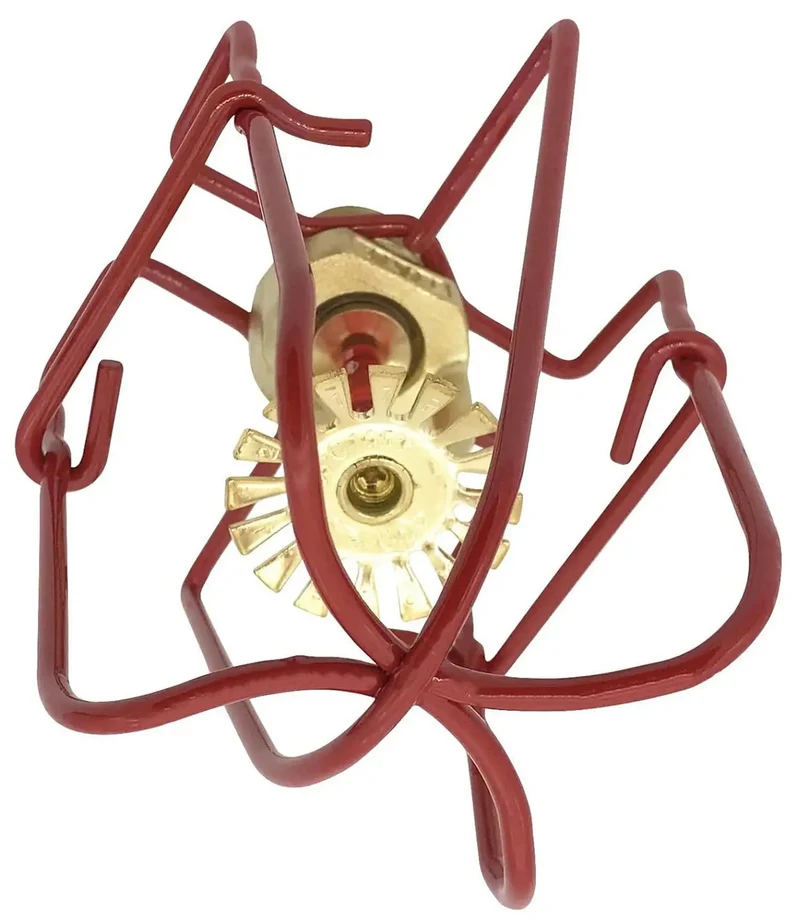 Rock Solid Metal Fire Sprinkler Head Guard Covers For Pendant Upright And Horizontal Heads Half To Three Quarter Inch Pack Of Two Heavy Duty Safety Shields Built Tough With Zero Fuss For Warehouses And Shops
