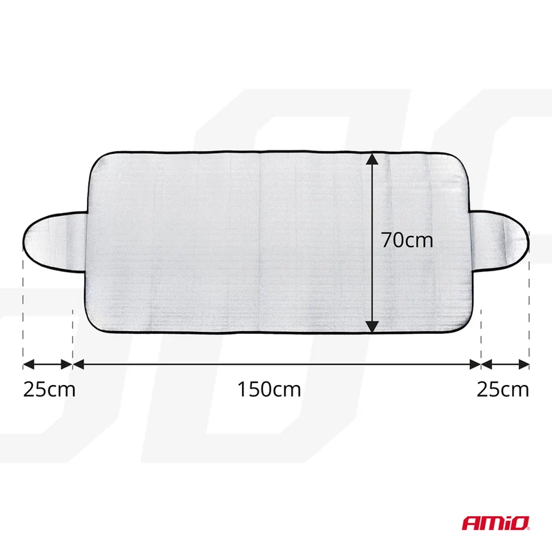 BÂCHE PARE BRISE ANTI-GIVRE 150 × 70 CM AMIO