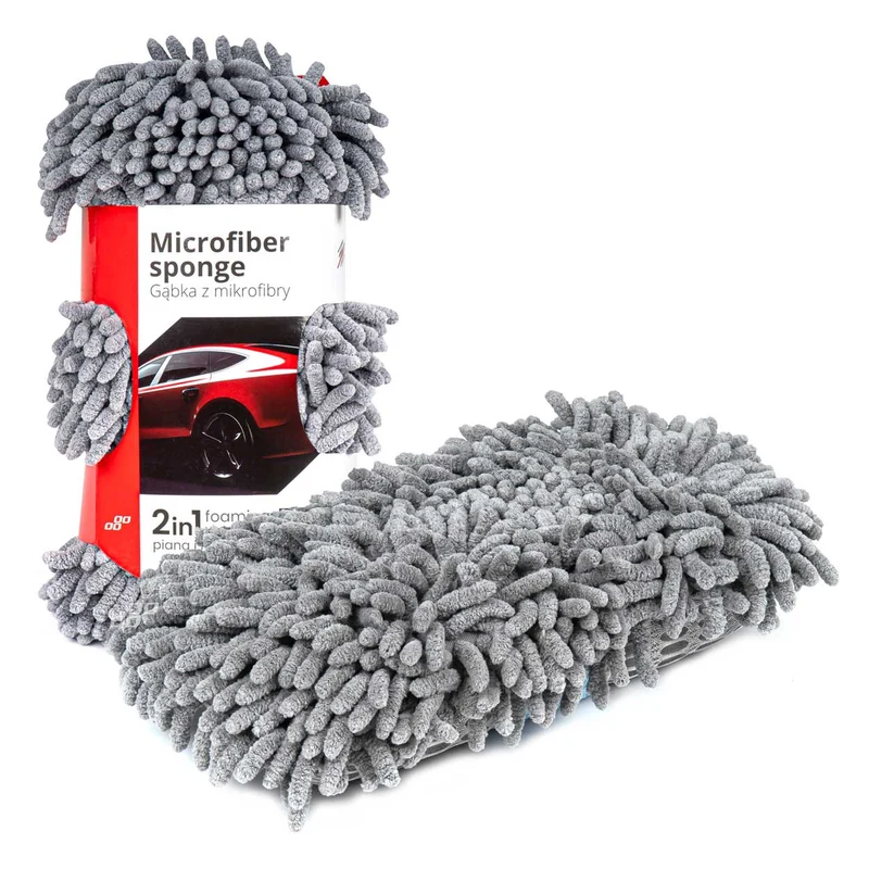 ÉPONGE DE LAVAGE EN MICROFIBRE AMIO