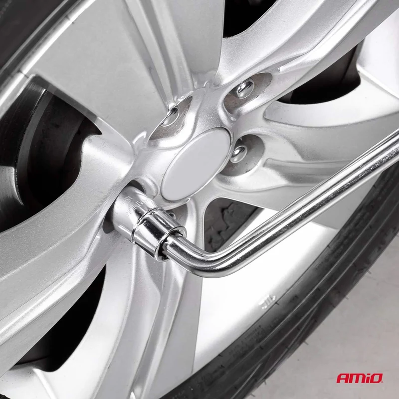 CLÉ TÉLESCOPIQUE DÉMONTE-ROUES 17/19 MM ET 21/23 MM AMIO