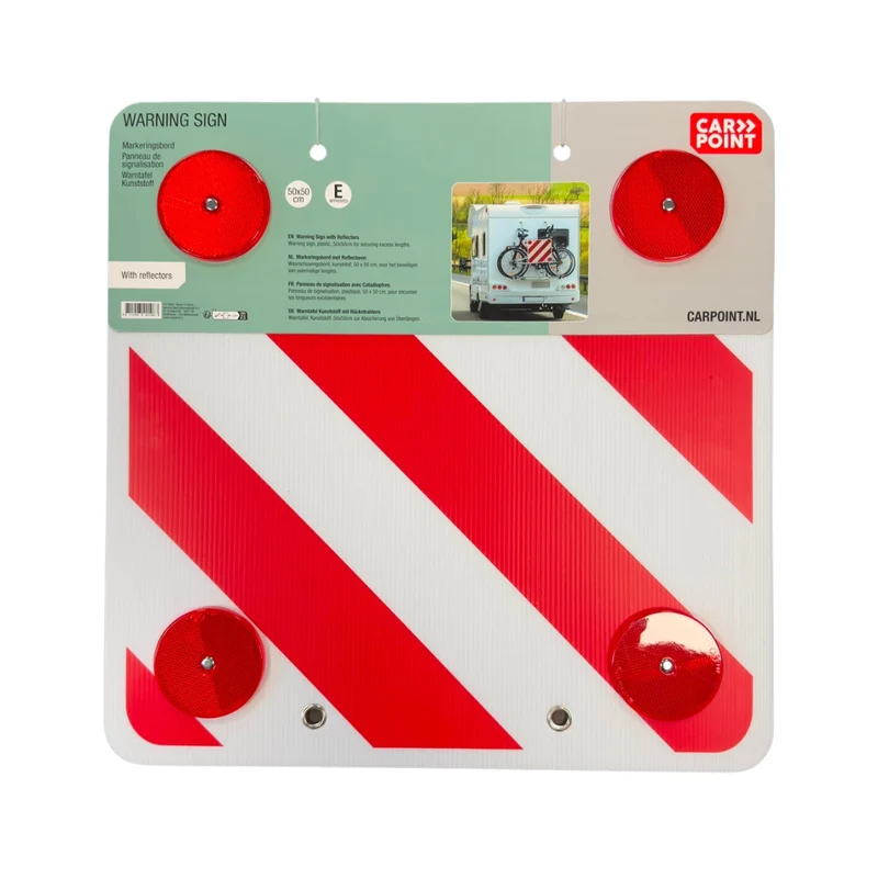 PLAQUE DE SIGNALISATION DE CHARGE EN PLASTIQUE 50X50CM