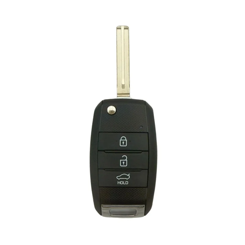 COQUE CLE ADAPTABLE POUR KIA 3 BOUTONS LAME A RAINURE CENTRALE