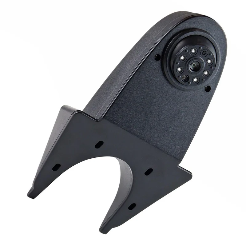 CAMERA DE RECUL 720P SUR SUPPORT ORIENTABLE AVEC VISION NOCTURNE 12/24V AMIO