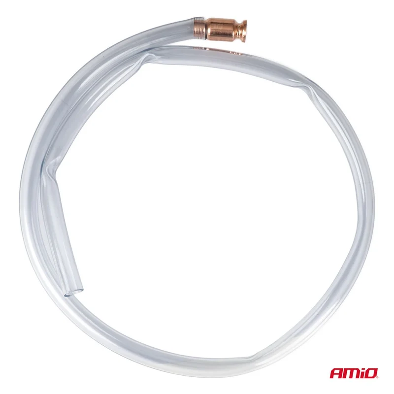 TUYAU SIPHON POMPE TRANSFERT 1,7M DIAM 19MM AVEC BUSE EN CUIVRE AMIO