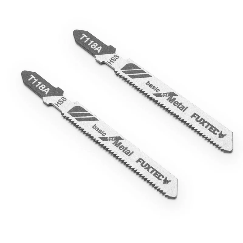 FUXTEC - Jeu de lames de scie T118A pour scie sauteuse sans fil FX-E1JS20