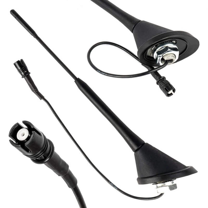 ANTENNE DE VOITURE AMPLIFIEE 25,4CM RAKU-2 ANT10 AMIO