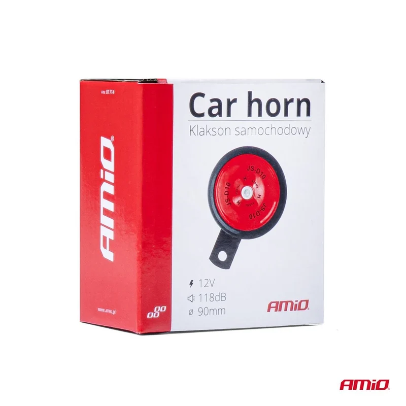 KLAXON 12V 90MM 118DB AMIO