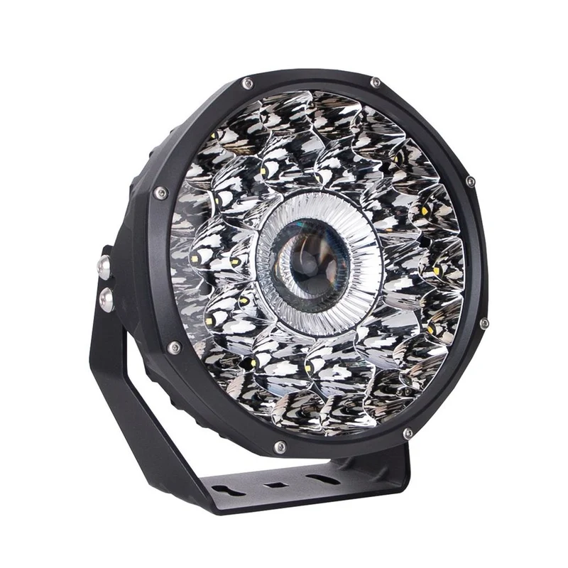 PROJECTEUR LASER LONGUE DISTANCE (UNITE) 28XHP LED + 1X30W LED LASER BLANC 12-24v
