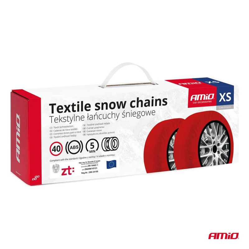 CHAUSSETTES NEIGE TEXTILE (X2) TAILLE XS AMIO
