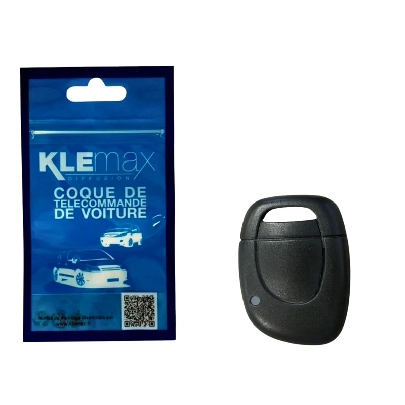 COQUE CLE ADAPTABLE RENAULT 1 BOUTON LAME CRANTEE FIXE