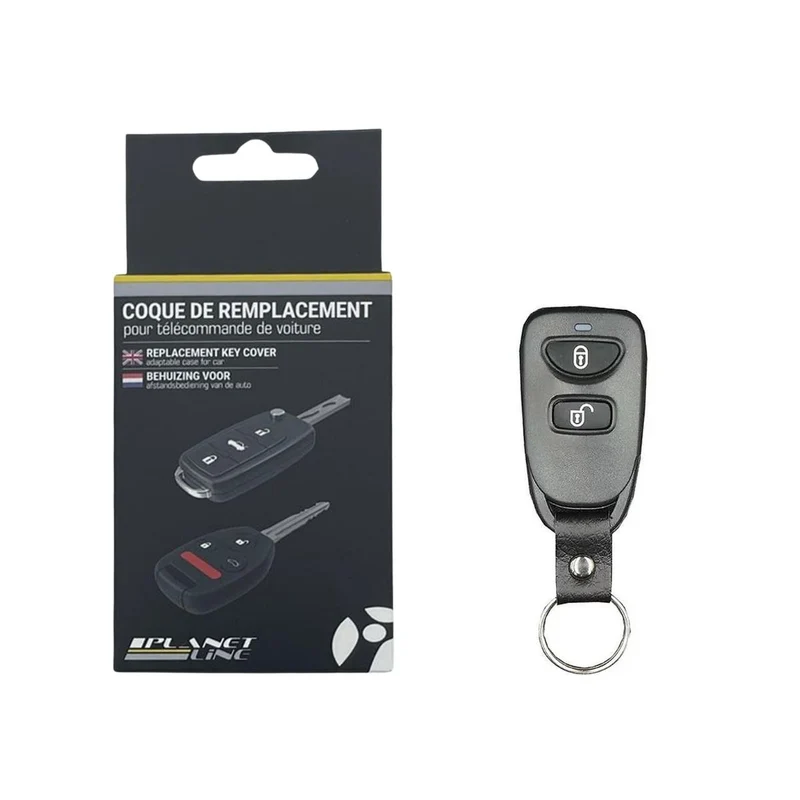 COQUE CLE ADAPTABLE POUR HYUNDAI 2 BOUTONS KEYSKAR