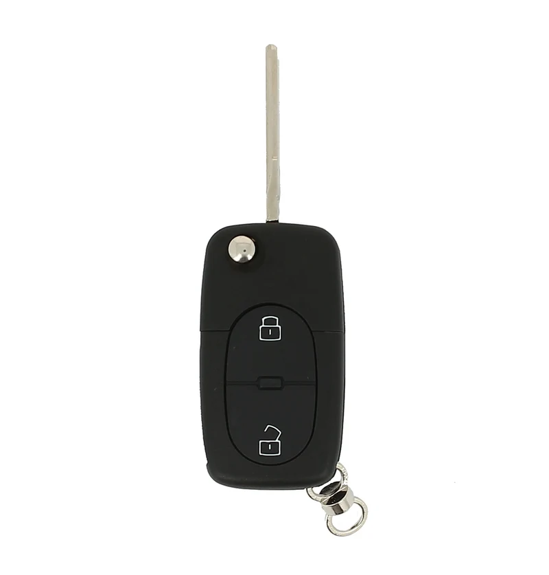 COQUE CLE ADAPTABLE POUR AUDI 2 BOUTONS LAME FRAISEE KEYSKAR