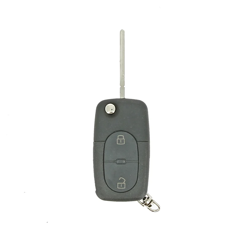COQUE CLE ADAPTABLE POUR AUDI 2 BOUTONS LAME FRAISEE KEYSKAR