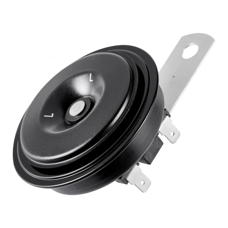 AVERTISSEUR RING ELECTROMAGN COMPACT DIAMET 77MM 12V NOTE BASSE 350HZ