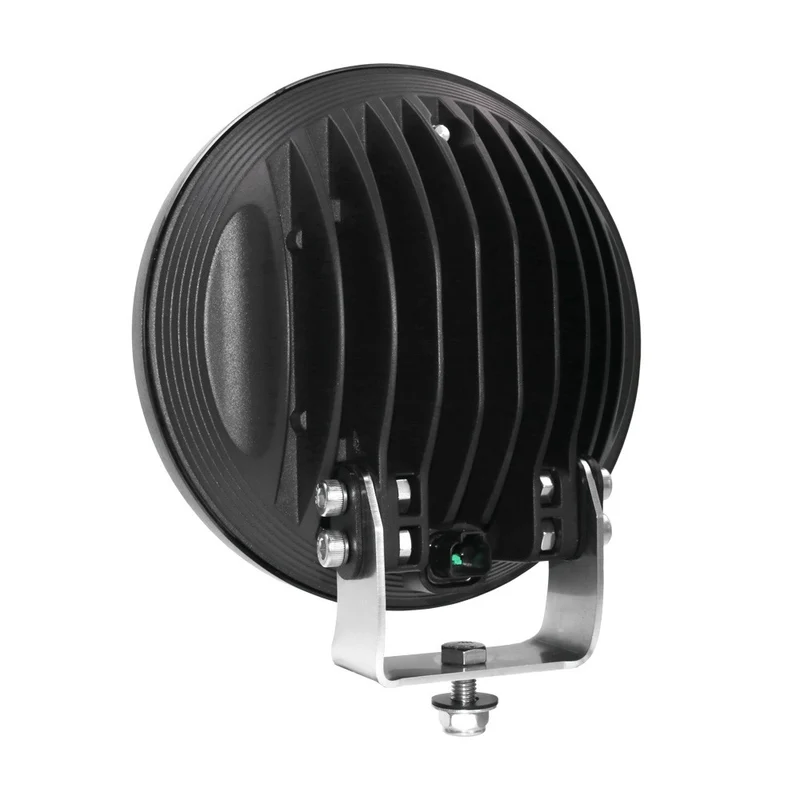 PROJECTEUR LONGUE PORTEE LED CREE ROND - 72W 12-32V NOIR 230mm