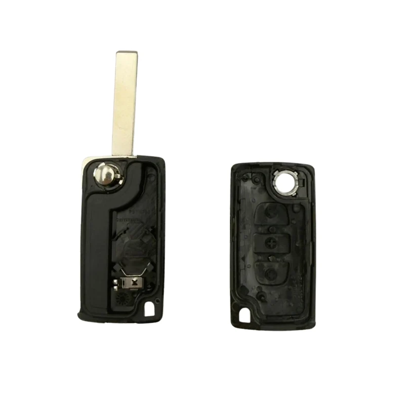 COQUE CLE ADAPTABLE PSA 3 BOUTONS LAME FRAISEE RETRACTABLE 8MM