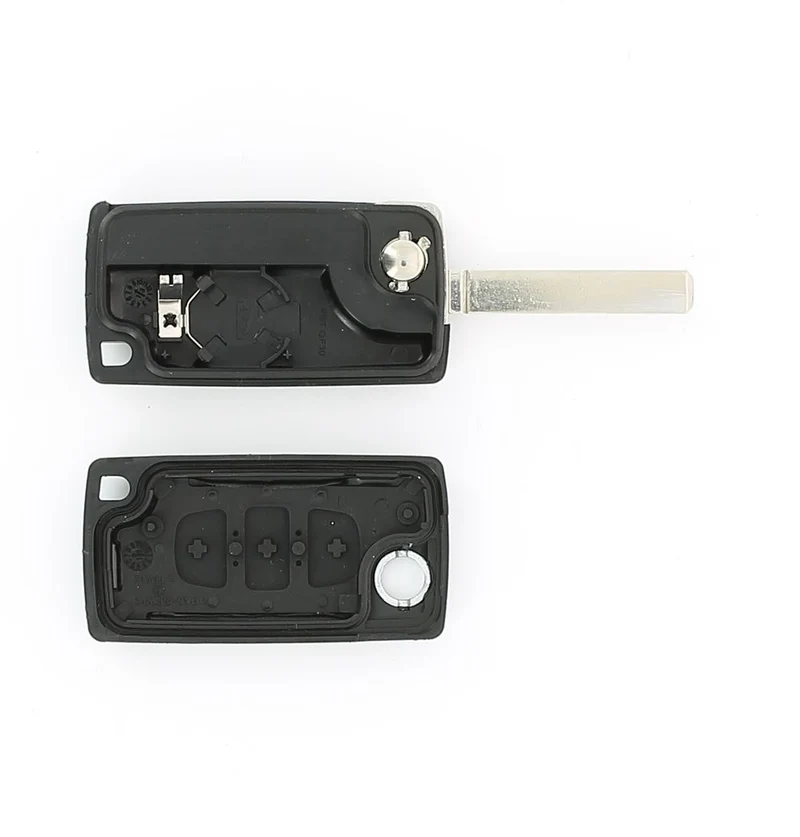 COQUE CLE ADAPTABLE PSA 3 BOUTONS LAME FRAISEE RETRACTABLE 7MM