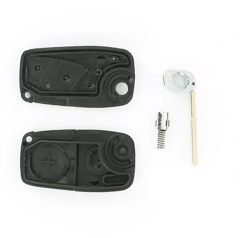 COQUE CLE ADAPTABLE FIAT 2 BOUTONS LAME FRAISEE RETRACTABLE 7MM