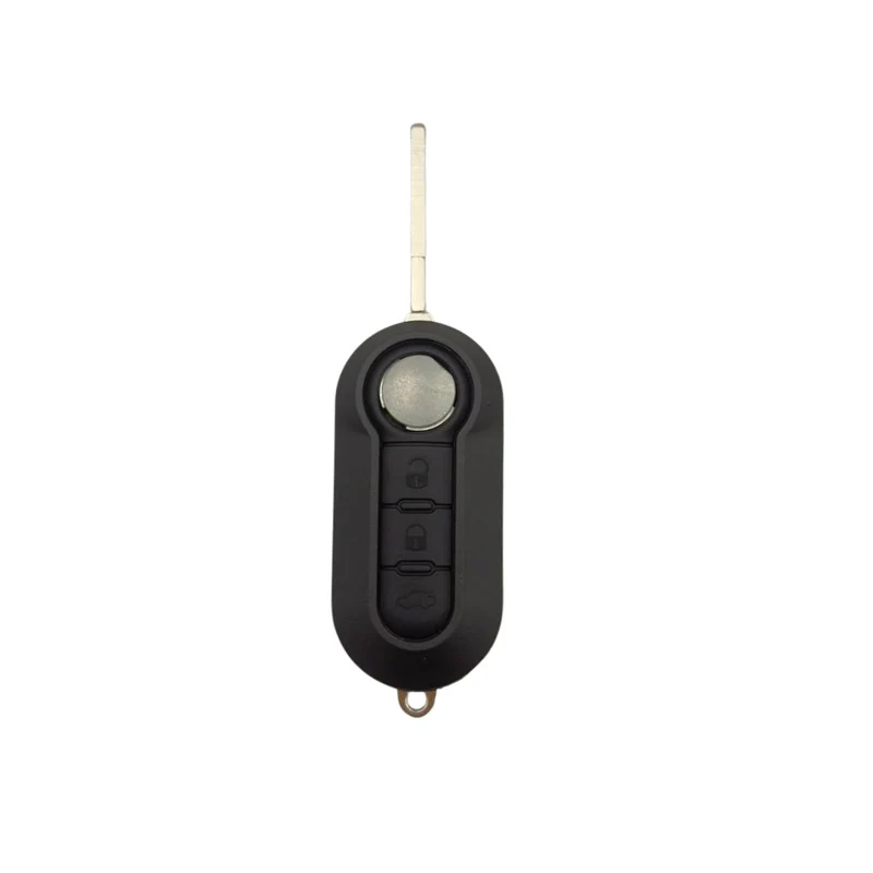 COQUE CLE ADAPTABLE FIAT 3 BOUTONS LAME FRAISEE RETRACTABLE 7MM