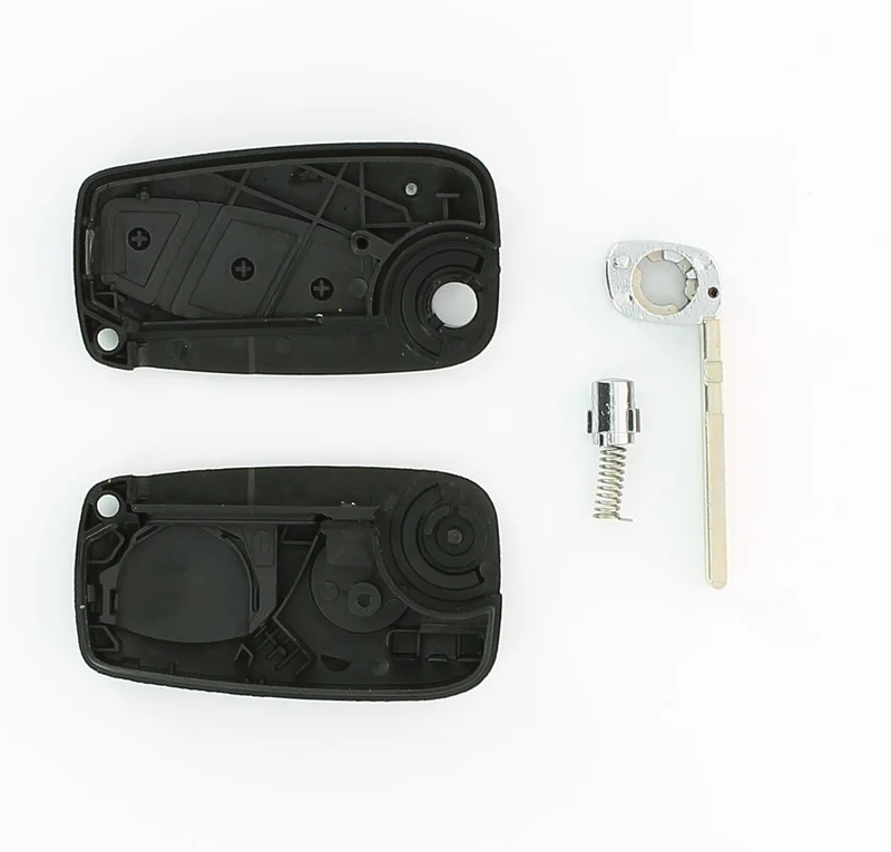 COQUE CLE ADAPTABLE FIAT 2 BOUTONS LAME FRAISEE RETRACTABLE 7MM