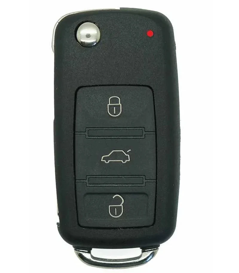 COQUE CLE ADAPTABLE POUR VAG 3 BOUTONS LAME FRAISEE KEYSKAR