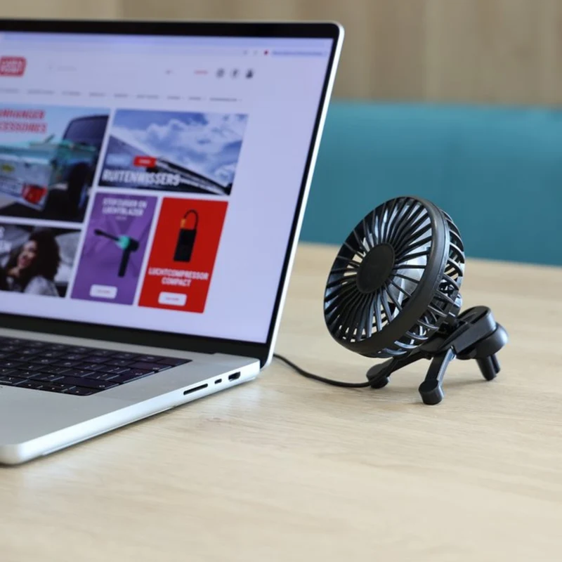 VENTILATEUR USB POUR GRILLE DE VENTILATION CARPOINT
