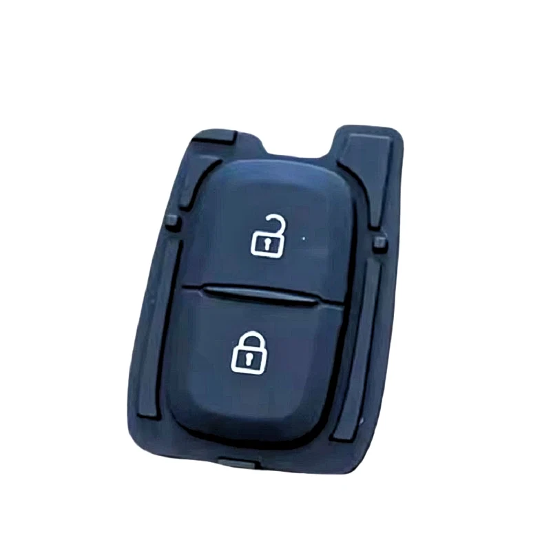 BOUTONS CAOUTCHOUC ADAPTABLES POUR DACIA/ RENAULT 2 BOUTONS CLE DROITE