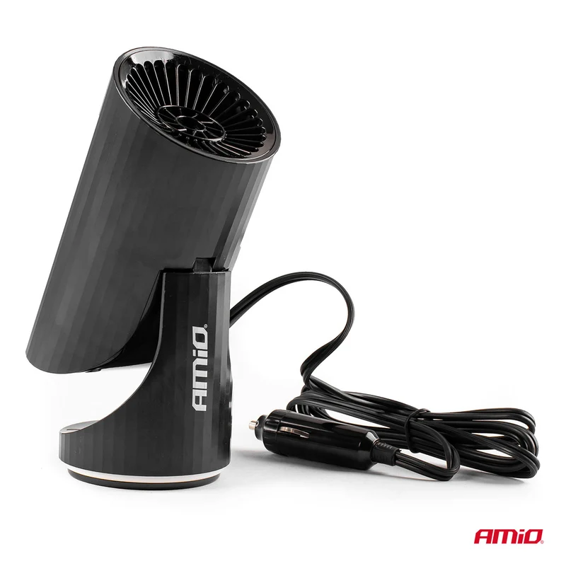 CHAUFFAGE, DEGIVRANT 12V 150W AMOVIBLE SUR PIED OU FIXE DANS PORTE-GOBELET AMIO