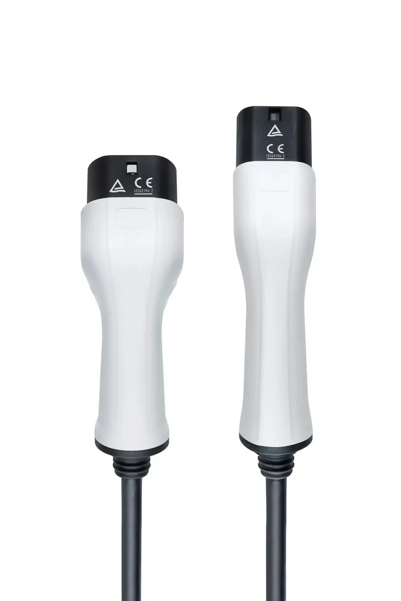 CABLE DE CHARGE VEHICULE ELECTRIQUE 7 BROCHES 16A, TYPE2 > TYPE 2 3,3kW 5M 1 PHASE