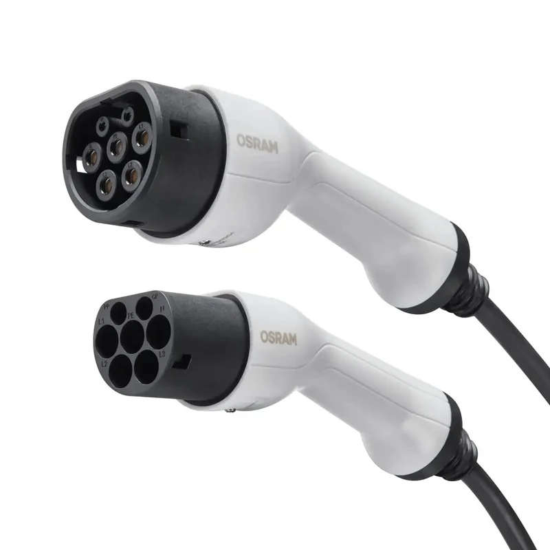 CABLE DE CHARGE VEHICULE ELECTRIQUE 7 BROCHES 16A, TYPE2 > TYPE 2 3,3kW 5M 3 PHASE