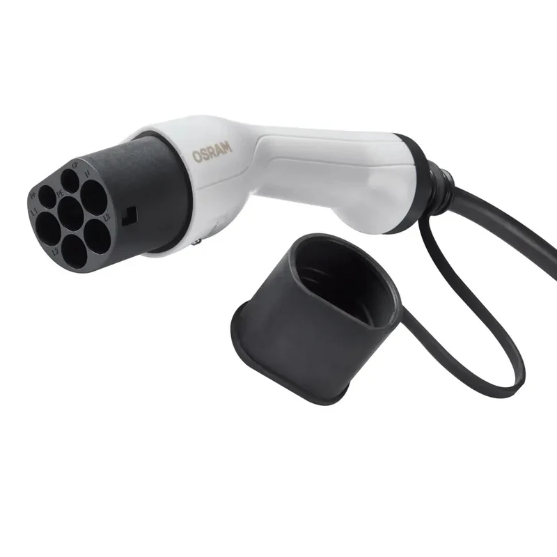 CABLE DE CHARGE VEHICULE ELECTRIQUE 7 BROCHES 16A, TYPE2 > TYPE 2 3,3kW 5M 3 PHASE