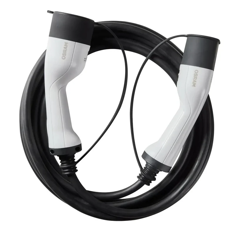 CABLE DE CHARGE VEHICULE ELECTRIQUE 7 BROCHES 16A, TYPE2 > TYPE 2 3,3kW 5M 3 PHASE