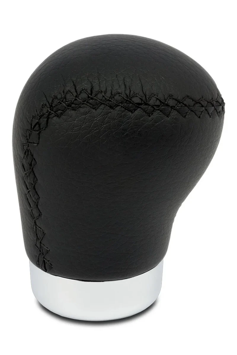 POMMEAU CUIR NOIR (AVEC BAGUE DE MARCHE AR) z