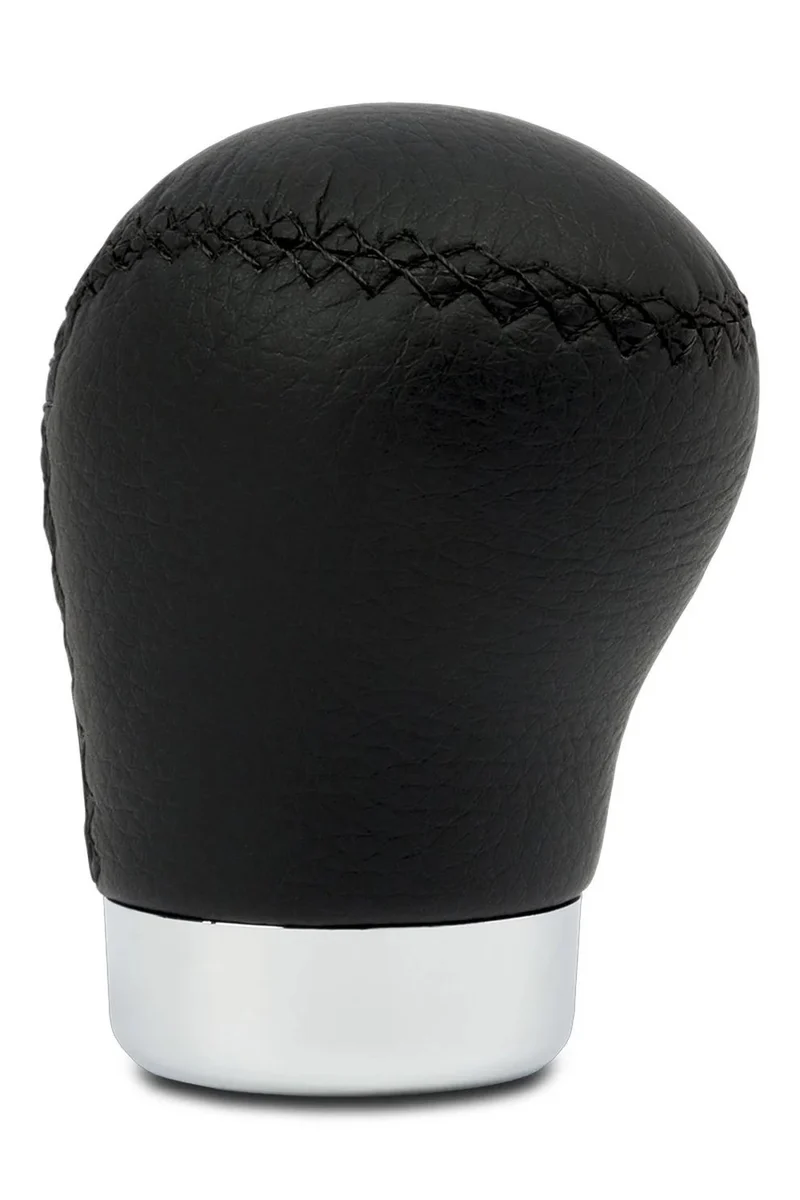 POMMEAU CUIR NOIR (AVEC BAGUE DE MARCHE AR) z