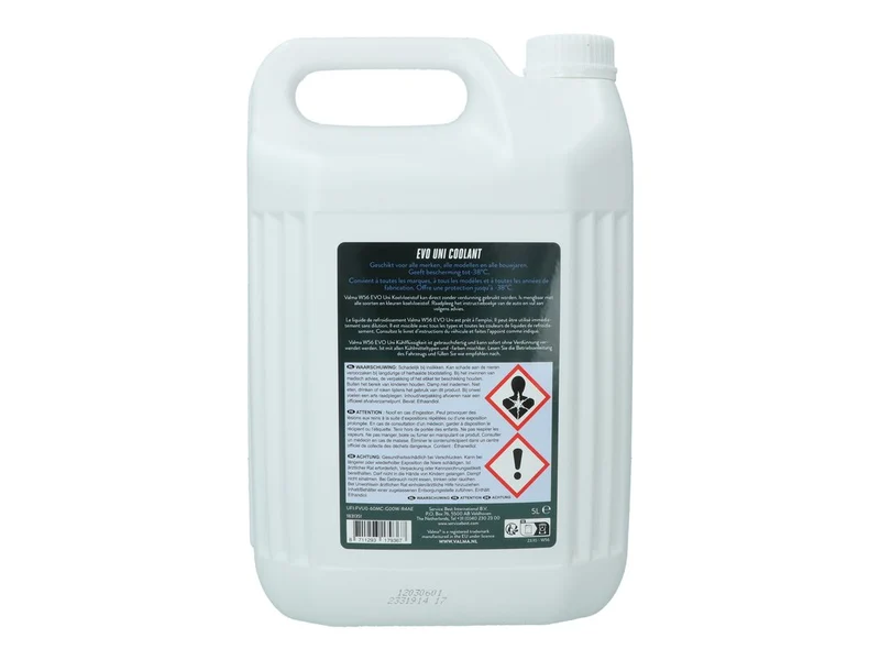 LIQUIDE DE REFROIDISSEMENT -38°C 5 LITRES VALMA W58