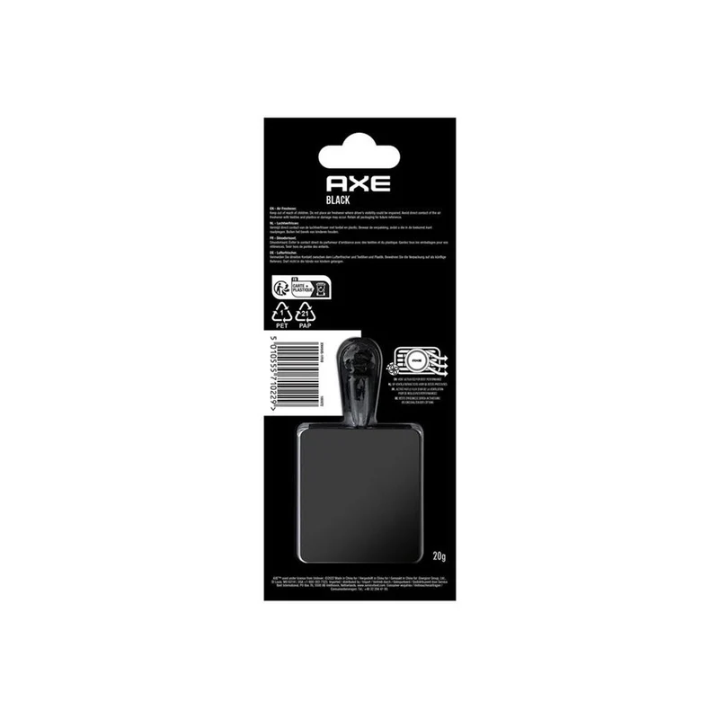 DÉSODORISANT AXE MINI VENT BLACK