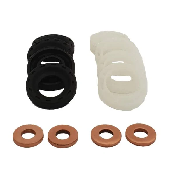 KIT 4 JOINTS INJECTEUR POUR PSA 1,6 HDI MONTAGE BOSCH COTE REPAR.