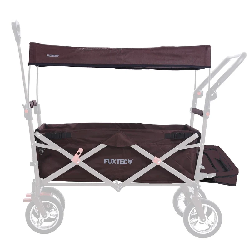 FUXTEC - Set complet tissu marron chariot de transport CT800