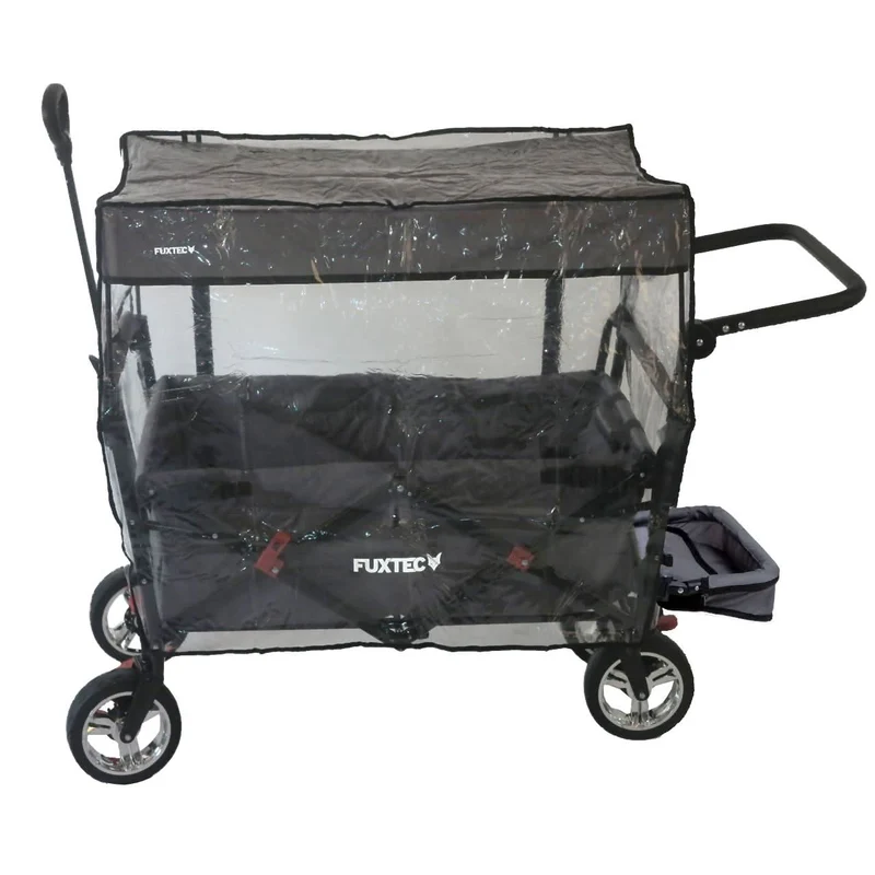 FUXTEC - Protection pluie chariot de transport pliable - CT800, Beach et CT850