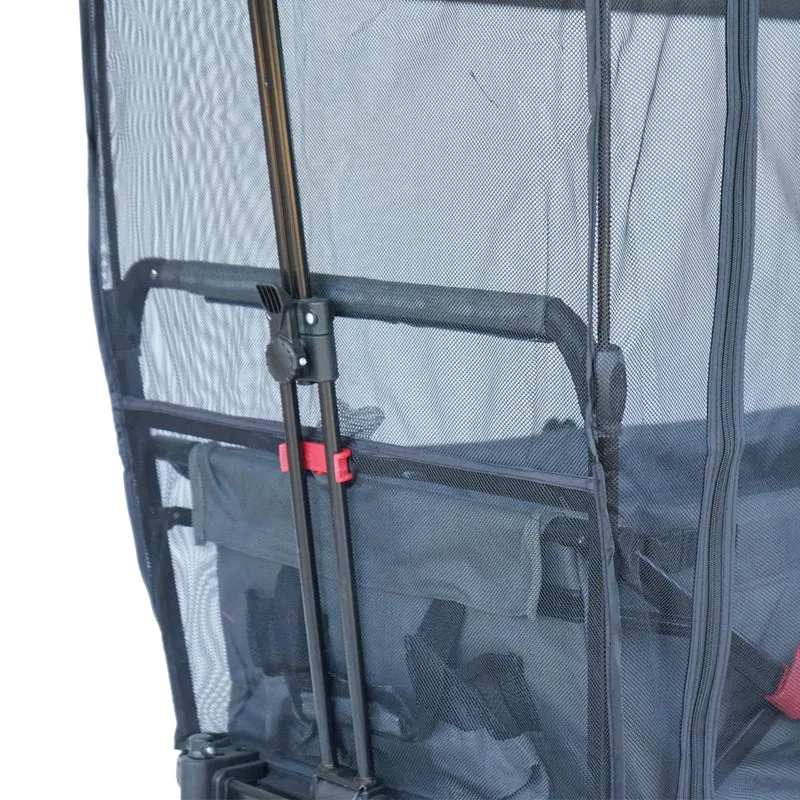 FUXTEC - Protection solaire / moustiquaire - chariot de transport CT500